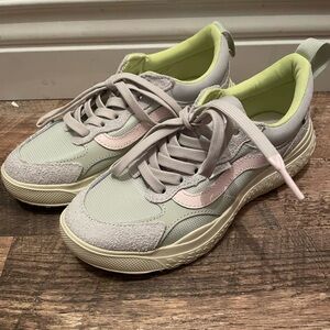 Vans Gray/Neon green ultraranges